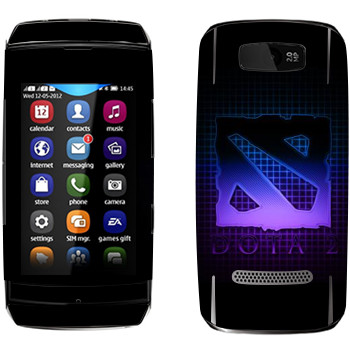   «Dota violet logo»   Nokia 305 Asha