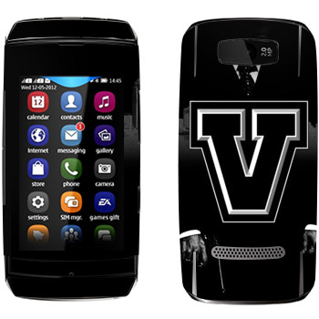   «GTA 5 black logo»   Nokia 305 Asha