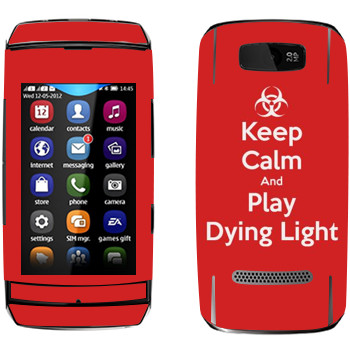   «Keep calm and Play Dying Light»   Nokia 305 Asha