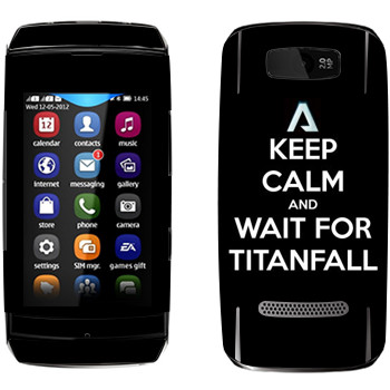   «Keep Calm and Wait For Titanfall»   Nokia 305 Asha