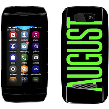   «August»   Nokia 305 Asha