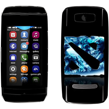   «Dota logo blue»   Nokia 306 Asha