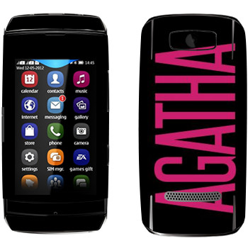   «Agatha»   Nokia 306 Asha