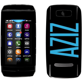   «Aziz»   Nokia 306 Asha