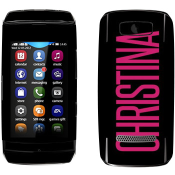   «Christina»   Nokia 306 Asha