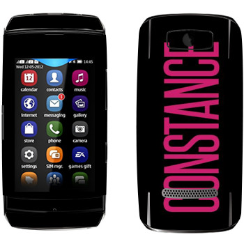   «Constance»   Nokia 306 Asha