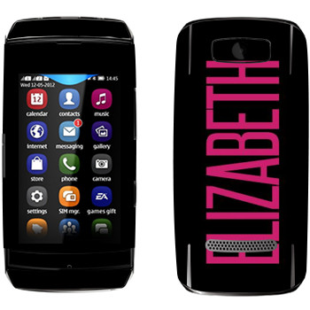   «Elizabeth»   Nokia 306 Asha