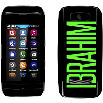   «Ibrahim»   Nokia 306 Asha