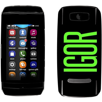   «Igor»   Nokia 306 Asha