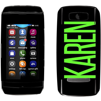   «Karen»   Nokia 306 Asha