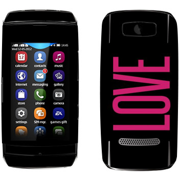   «Love»   Nokia 306 Asha