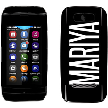   «Mariya»   Nokia 306 Asha