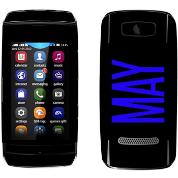   «May»   Nokia 306 Asha