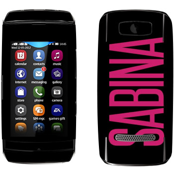   «Sabina»   Nokia 306 Asha