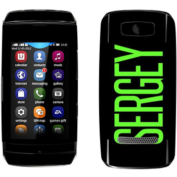   «Sergey»   Nokia 306 Asha