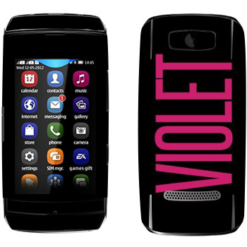   «Violet»   Nokia 306 Asha