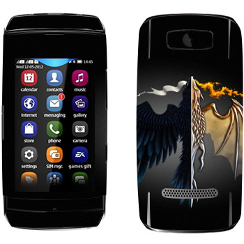   «  logo»   Nokia 306 Asha