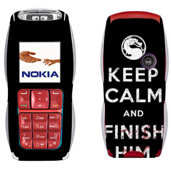   «Keep calm and Finish him Mortal Kombat»   Nokia 3220
