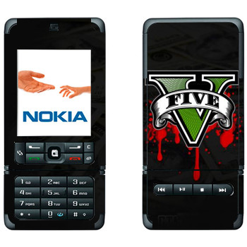   «GTA 5 - logo blood»   Nokia 3250