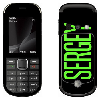   «Sergey»   Nokia 3720