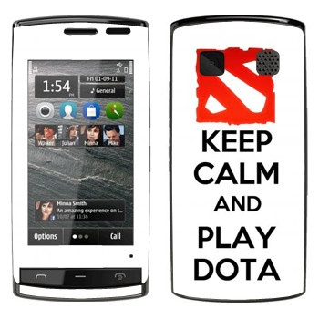   «Keep calm and Play DOTA»   Nokia 500
