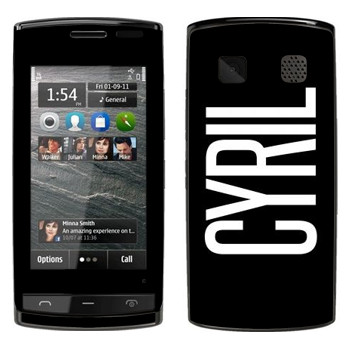   «Cyril»   Nokia 500