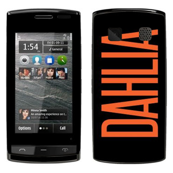   «Dahlia»   Nokia 500