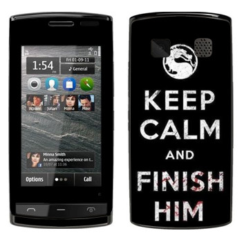   «Keep calm and Finish him Mortal Kombat»   Nokia 500