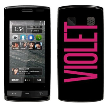   «Violet»   Nokia 500