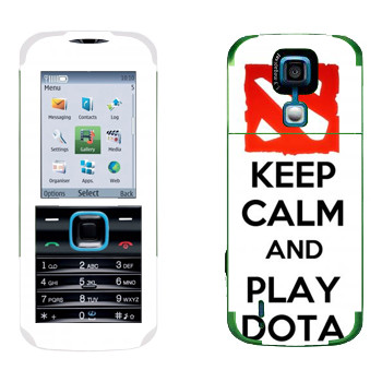   «Keep calm and Play DOTA»   Nokia 5000