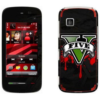   «GTA 5 - logo blood»   Nokia 5228