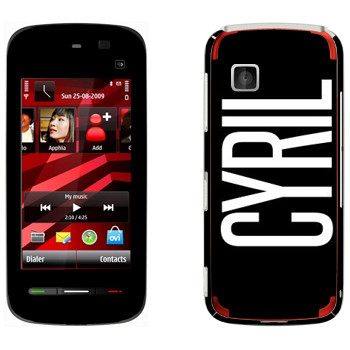   «Cyril»   Nokia 5228