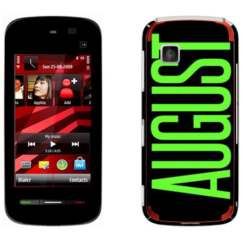  «August»   Nokia 5230