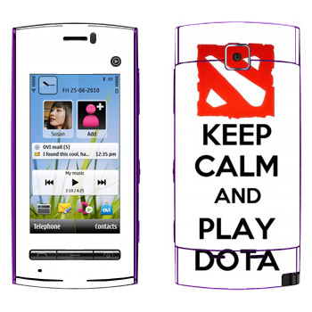   «Keep calm and Play DOTA»   Nokia 5250
