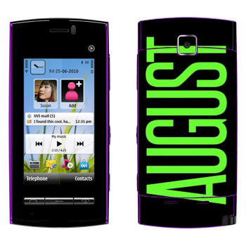   «August»   Nokia 5250