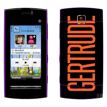   «Gertrude»   Nokia 5250