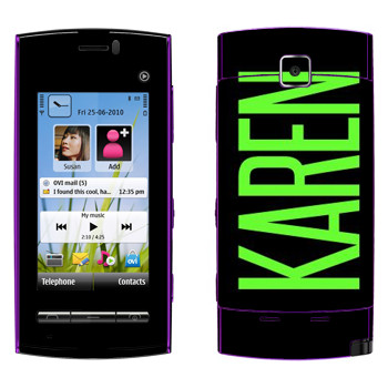   «Karen»   Nokia 5250