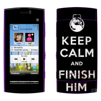   «Keep calm and Finish him Mortal Kombat»   Nokia 5250