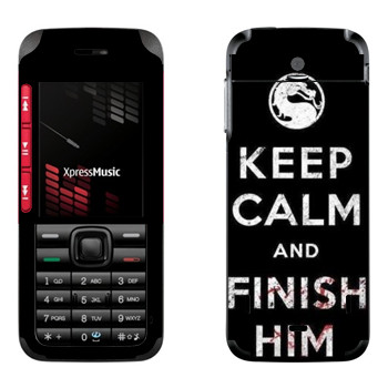   «Keep calm and Finish him Mortal Kombat»   Nokia 5310