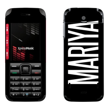   «Mariya»   Nokia 5310