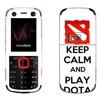   «Keep calm and Play DOTA»   Nokia 5320