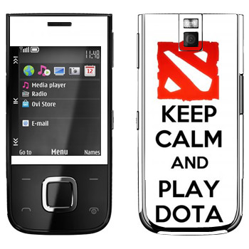   «Keep calm and Play DOTA»   Nokia 5330