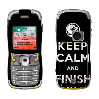   «Keep calm and Finish him Mortal Kombat»   Nokia 5500