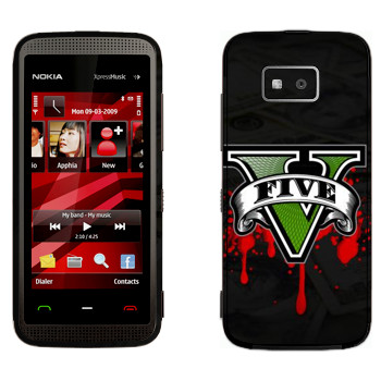   «GTA 5 - logo blood»   Nokia 5530
