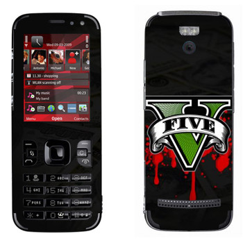   «GTA 5 - logo blood»   Nokia 5630