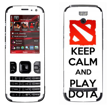   «Keep calm and Play DOTA»   Nokia 5630