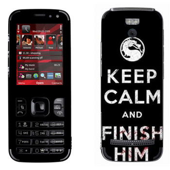   «Keep calm and Finish him Mortal Kombat»   Nokia 5630
