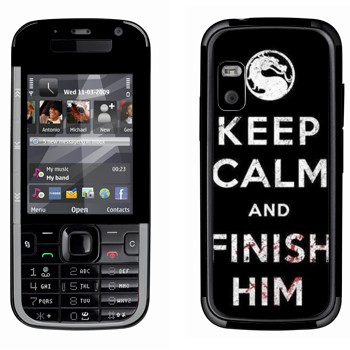   «Keep calm and Finish him Mortal Kombat»   Nokia 5730