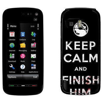   «Keep calm and Finish him Mortal Kombat»   Nokia 5800