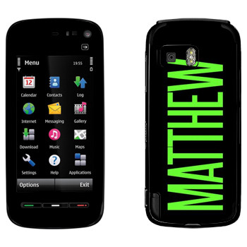   «Matthew»   Nokia 5800
